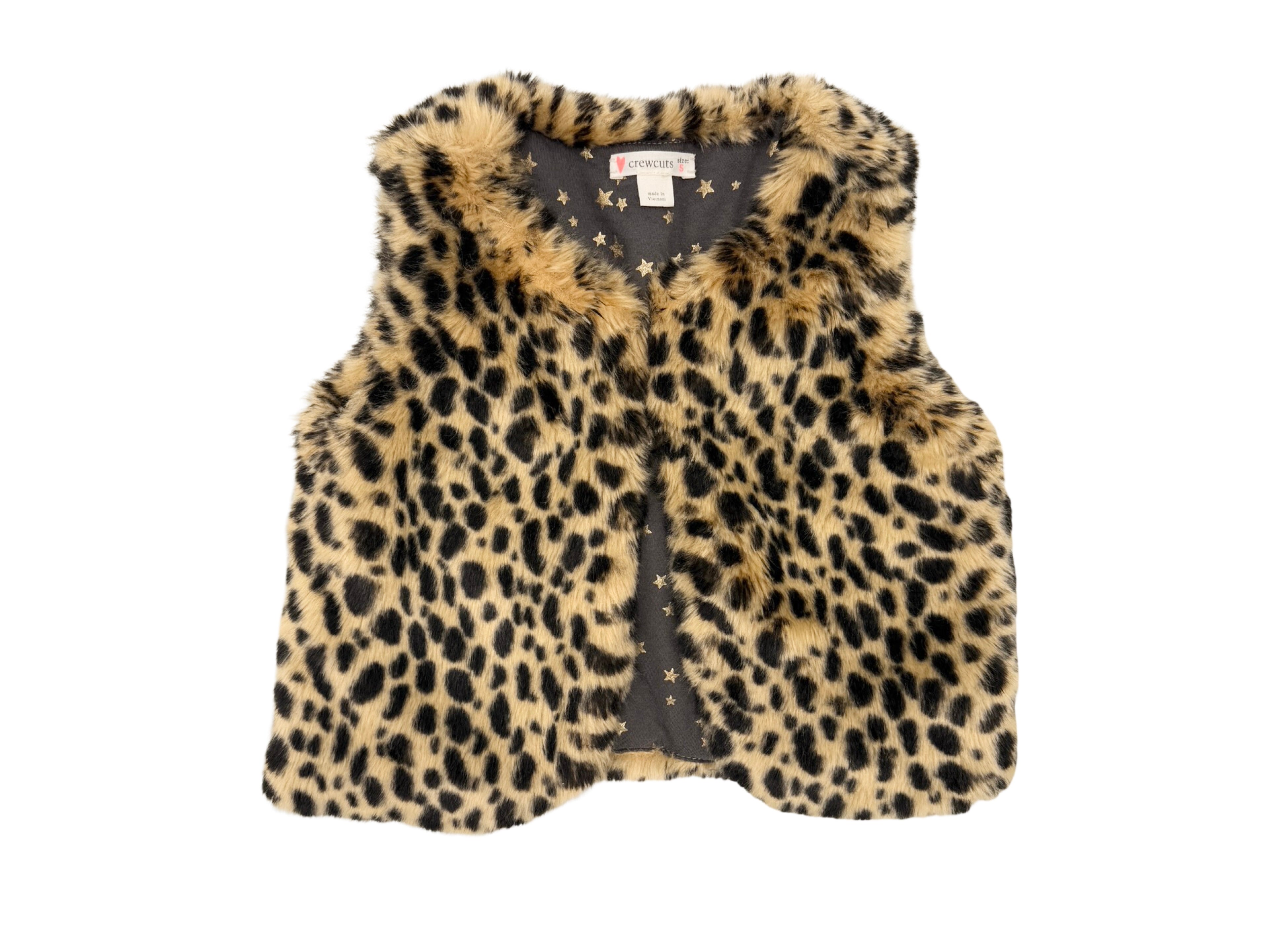 Crewcuts faux fur vest - S(5) – Fresh Kids Inc.