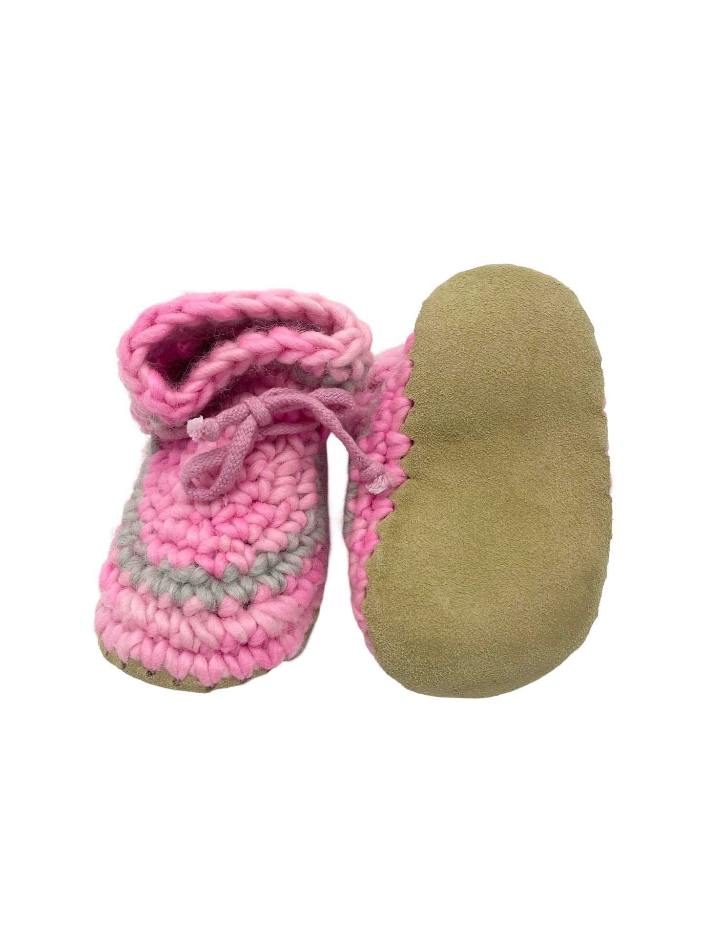 Padraig knit booties slippers 5 approx Fresh Kids Inc