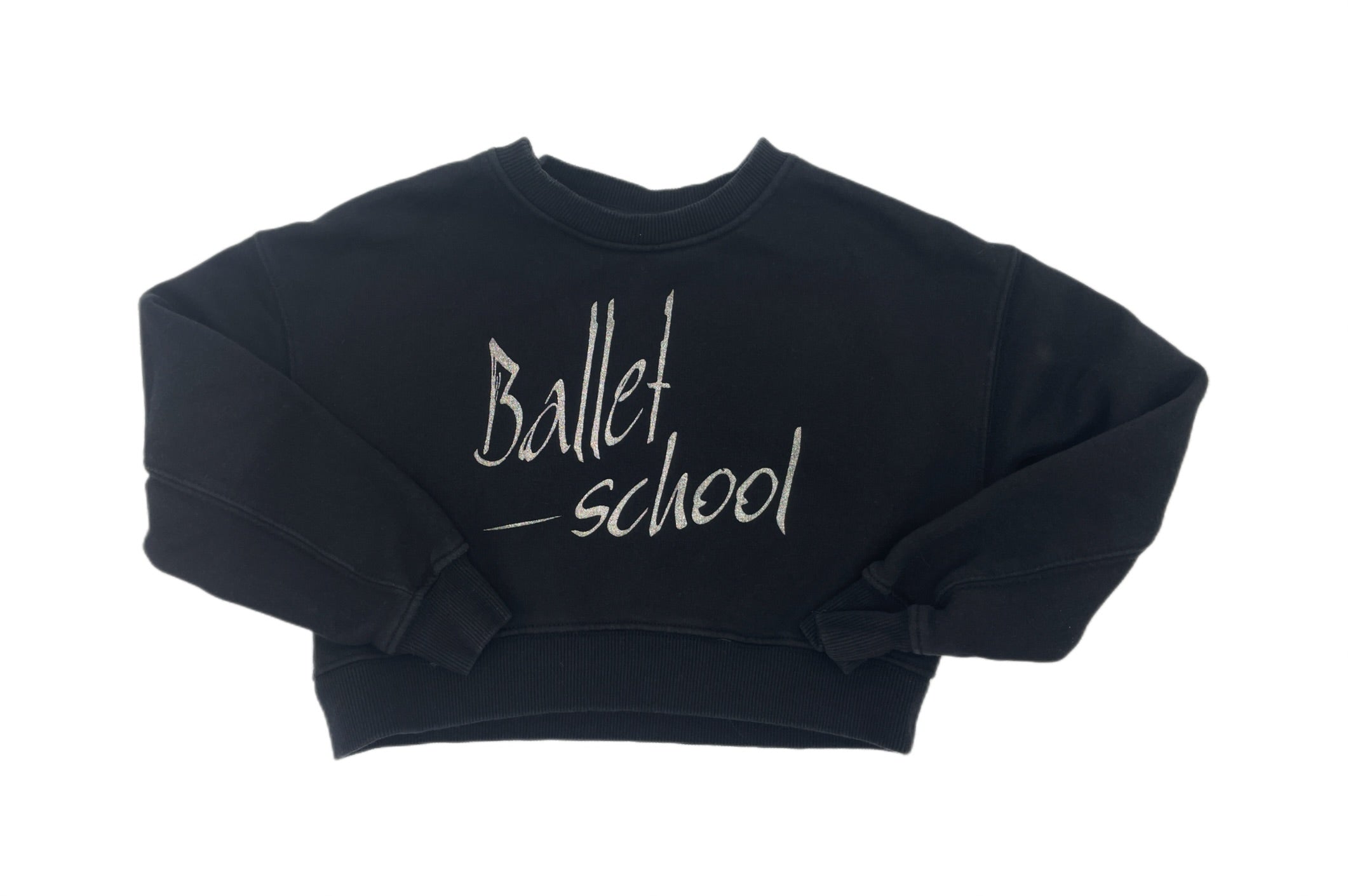 Zara ballet sweatshirt sale