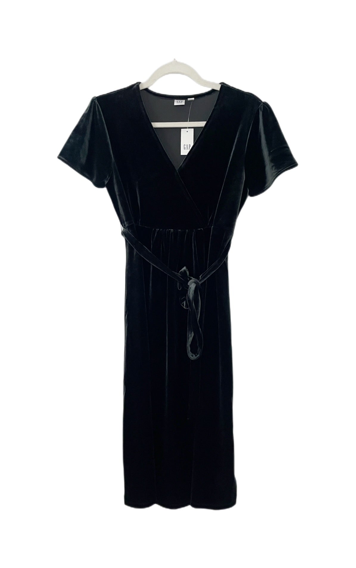 Gap maternity velvet dress sales