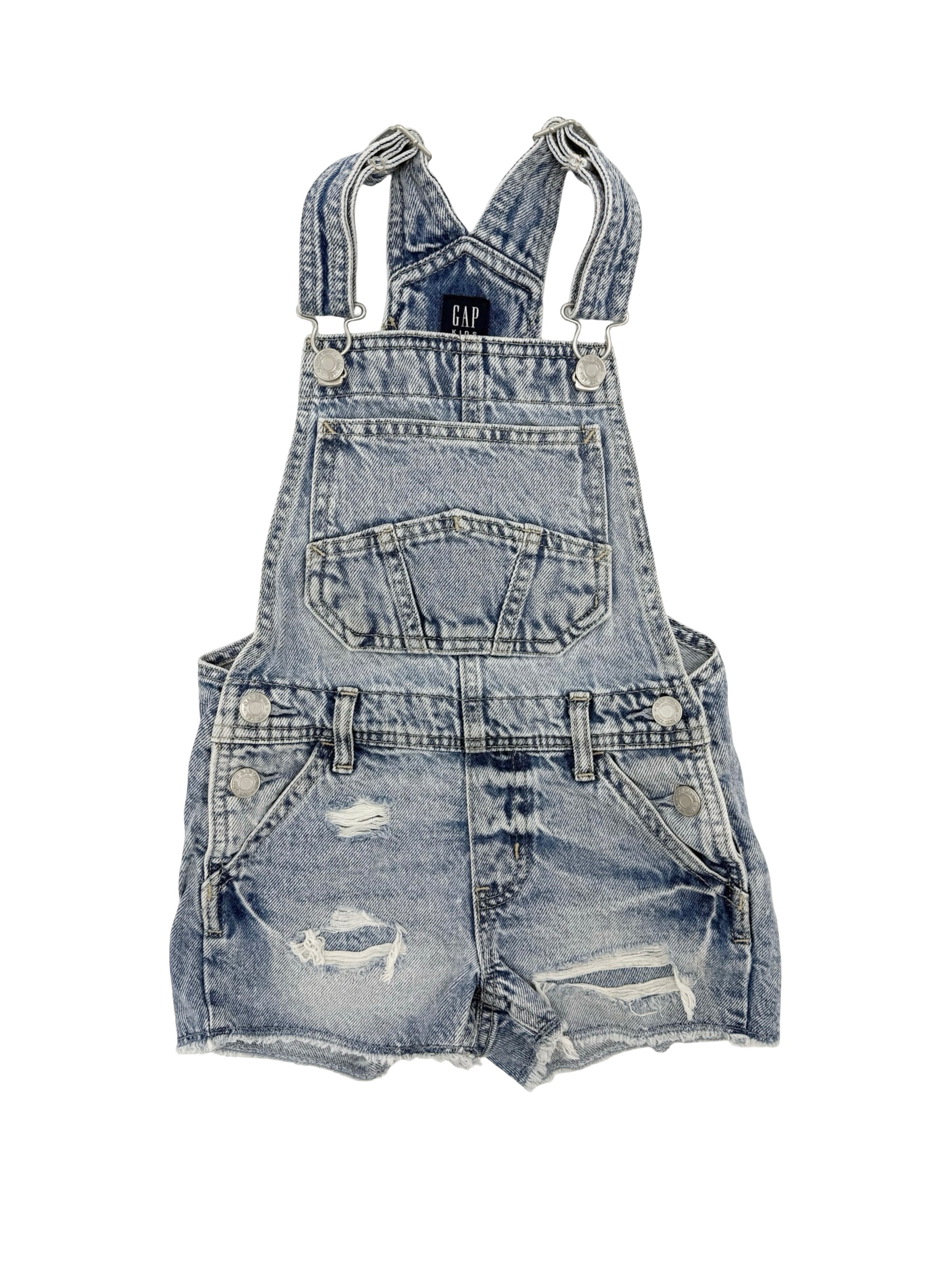 Gap denim shortalls XS(4-5) – Fresh Kids
