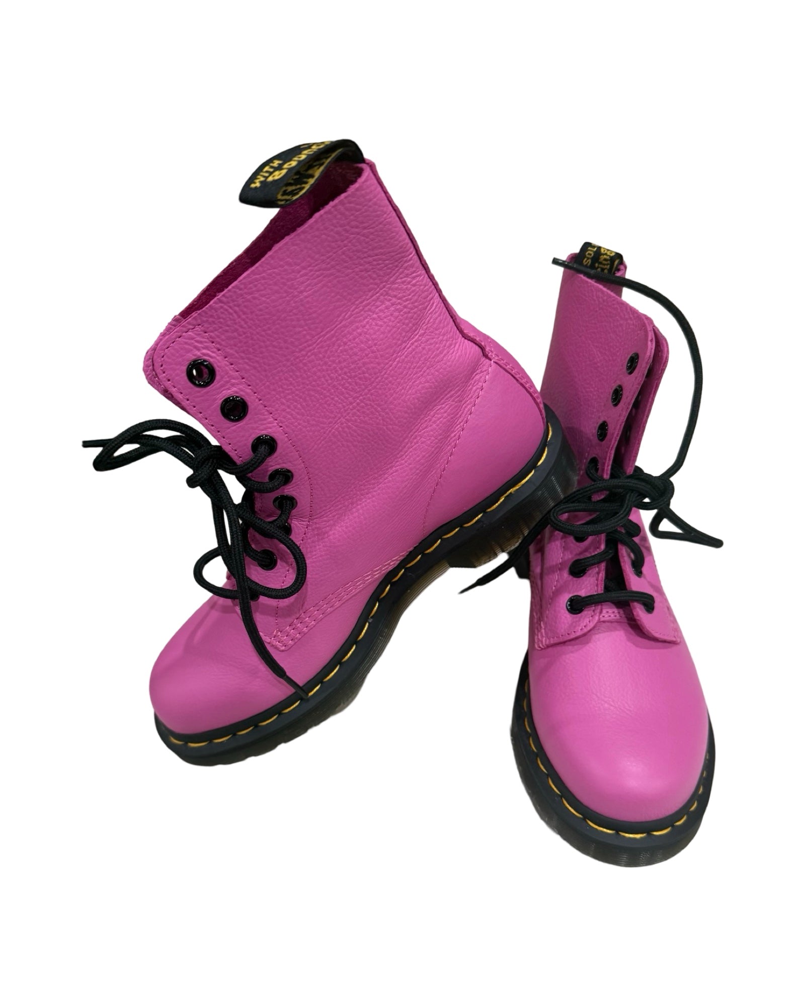 Pink Doc Martens Toddler Size Dr Marten Boots Women Size Brand New