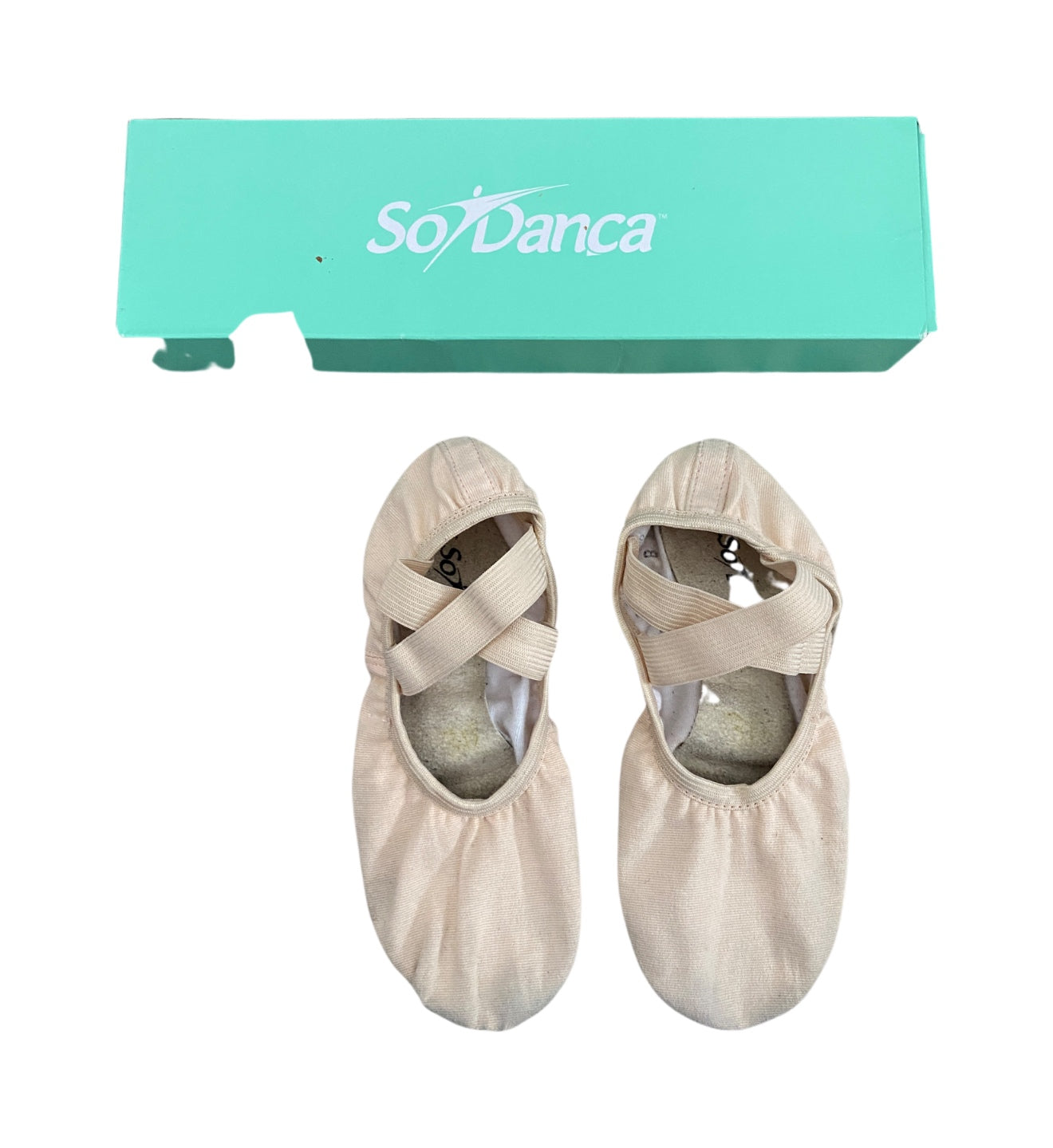 Baby ballet shoes size 3 hot sale